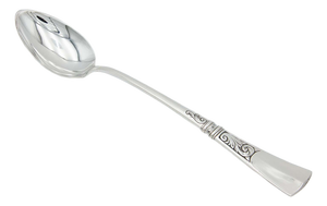 Plain Silver Rice Serving Spoon