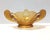 Glass Art Deco Amber Blown Glass Bowl attributed to Brockwitz, 1930s For Sale - Image 7 of 10