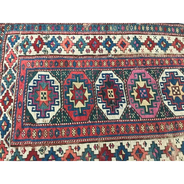 Antique Caucasian Runner For Sale - Image 15 of 18