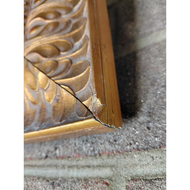 Late 20th Century Framed Signed Vera Oxley Floral Estuary Oil on Canvas For Sale In Greensboro - Image 6 of 8