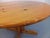 Round Extendable Pine Table, 1970s For Sale - Image 9 of 18