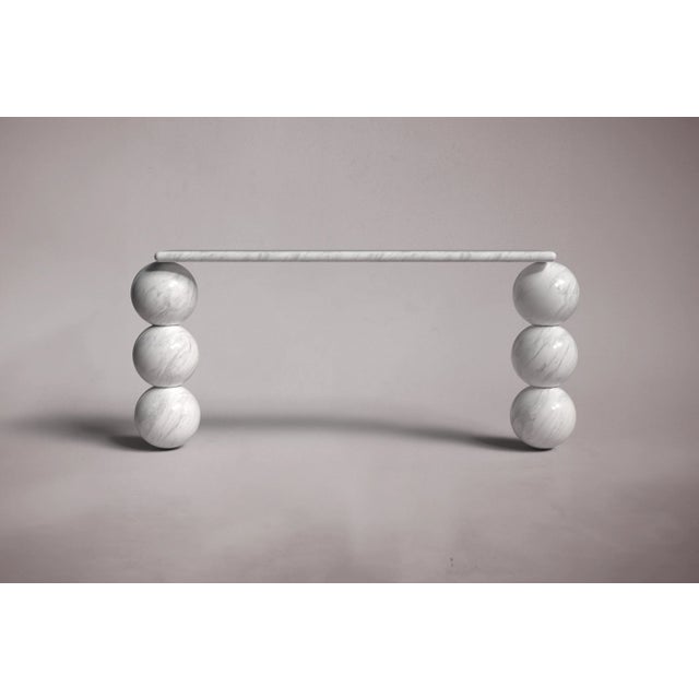 Crafted and hand-finished from Italian Carrara Marble. As a natural material, all stone is porous and susceptible to...