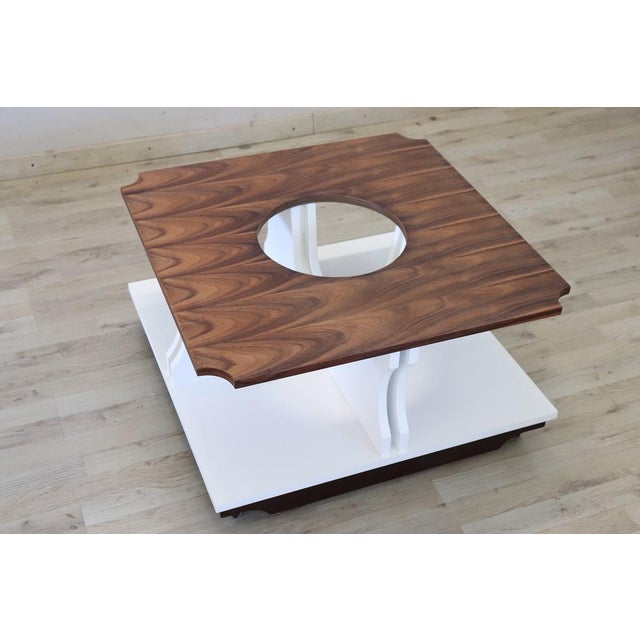 Vintage Square Coffee Table, 1970s For Sale - Image 6 of 12