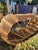 1970s Sculptural Slatted Wood Cocoon Daybed With Architectural Oval Frame For Sale - Image 12 of 17