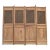 Early 19 Century Large Antique Chinese Lattice Screen Door- a Set of 4 Screen Panels For Sale