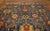 Late 19th Century N.W. Persian Serapi Carpet (12' x 14' 6" - 365 x 442 cm) Antique Serapi Room Size Wool Blue Rug, Circa...