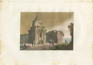 Tomb of Absalom in Jerusalem, 1831, Paper
