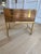 1970s 1970s Baker Furniture Cherry Campaign Storage Chest / Trunk on Integrated Brass Stand | Hollywood Regency Accent Cabinet / Side Table For Sale - Image 5 of 12