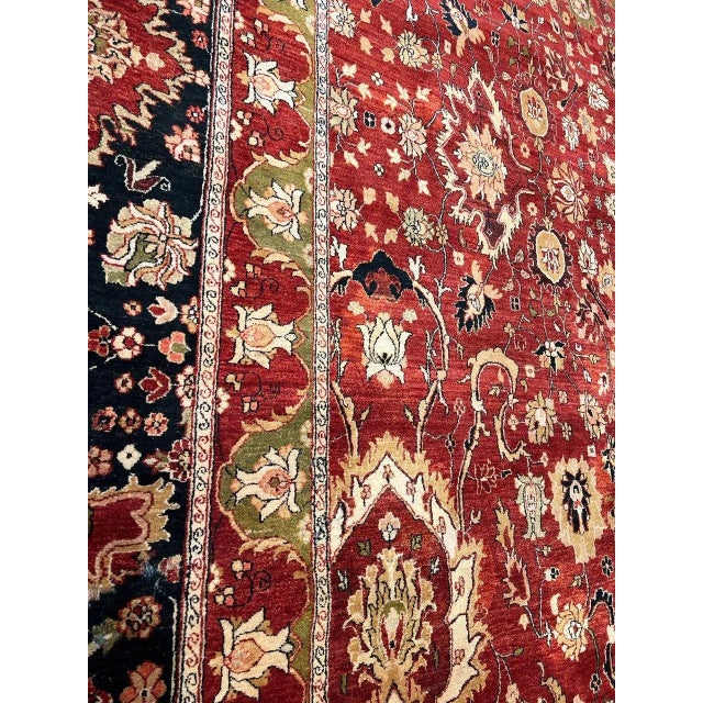 Fine Hand Knotted Agra 14'11'' X 25'5'' For Sale - Image 12 of 14