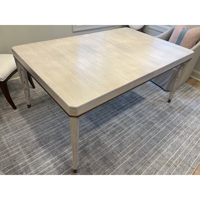 64"W x 41"D x 30.5"H Comes with (2) 20" leaves / 104" Fully Extended Floor to Bottom of Apron: 26.75" H Material: Ash...