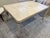 64"W x 41"D x 30.5"H Comes with (2) 20" leaves / 104" Fully Extended Floor to Bottom of Apron: 26.75" H Material: Ash...