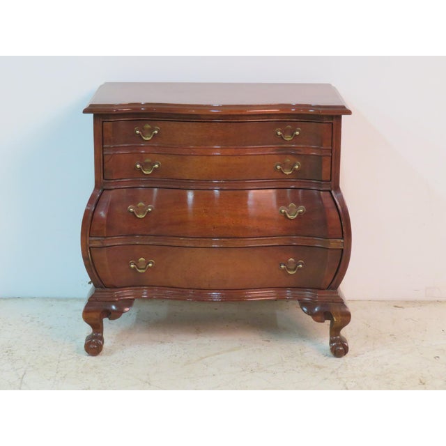 Miniature Mahogany Chippendale Chest Jewelry Box Chairish