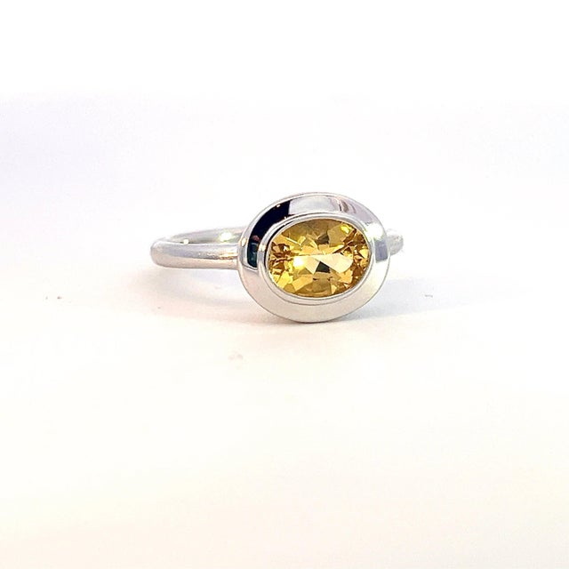 Natural Sapphire Ring 6.5 14k W Gold 1.09 Cts Certified For Sale - Image 13 of 18