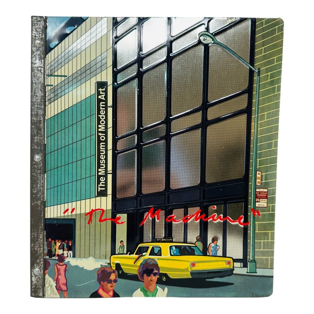1968 the Machine as Seen at the End of the Mechanical Age MoMA Exhibition Catalog - Rare Metal Cover - k.g. Pontus Hulten 1st Ed For Sale