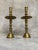 Gold Vintage Copper Candlesticks, Set of 2 For Sale - Image 8 of 8