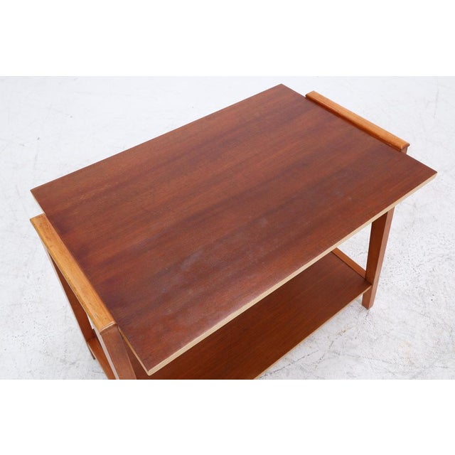 Vintage Teak Side Table, 1960s For Sale - Image 6 of 13