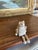 Folk Art Hand-Carved Articulated Wooden Tiger or Cat Figurine With Painted Details. For Sale - Image 3 of 10