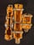 Antique Kilgore Cast Iron Train Set Orange Locomotive Coal Tender Passenger Car For Sale - Image 13 of 18