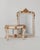 Grand Venetian Neo-Rococo Gilt Console and Mirror Set Cream For Sale - Image 4 of 10