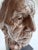 Wood 1978 Alva Studios Museum Replica Bust of Native American Man Ben Black Elk For Sale - Image 7 of 14