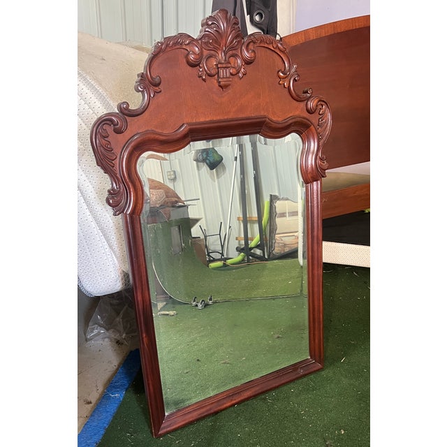 Ethan Allen 18th Century Mahogany Dresser For Sale - Image 14 of 16