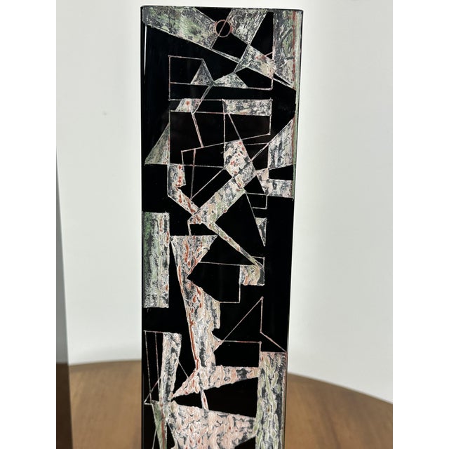 Cubist Vases from Anatole Riecke, 1969, Set of 2 For Sale - Image 6 of 14