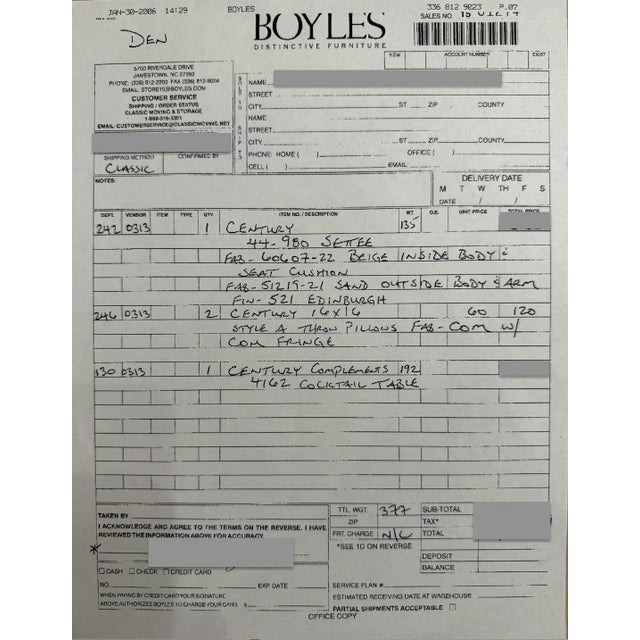 Century Furniture Glass Top Cocktail Table For Sale - Image 17 of 17