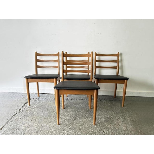Mid-Century Dining Chairs from Schreiber Furniture, Set of 4 For Sale - Image 6 of 9