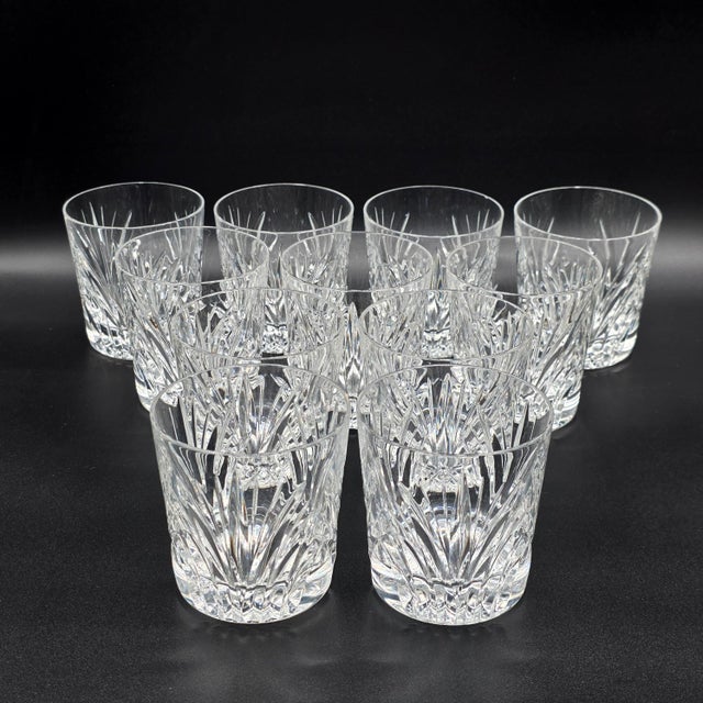 Late 20th Century Gorham Nocturne Crystal Old Fashioned Glasses, Set of 11 For Sale - Image 5 of 7