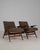 19th Century France Brown Wood Armchair For Sale - Image 10 of 11