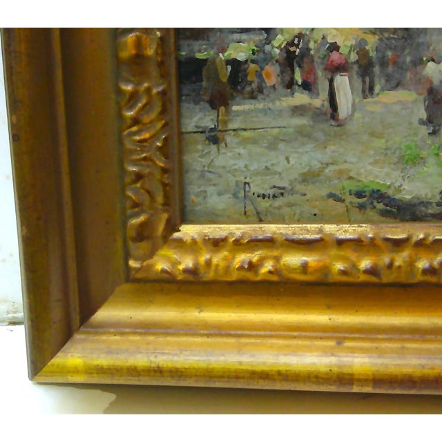 "2 Mercato N. Porta", Original Oil Painting For Sale - Image 4 of 4