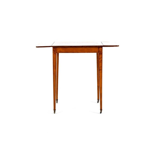 Pembroke Table in Satinwood For Sale - Image 3 of 17