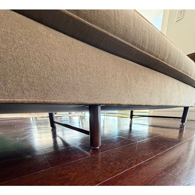 Mid-Century Modern 1950’s Attributed to Edward Wormley for Dunbar, Sofa Number 255 For Sale - Image 3 of 6