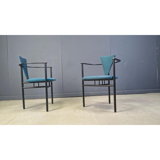Vintage Dining Chairs from Belgo Chrom, 1980s, Set of 4 For Sale - Image 3 of 11
