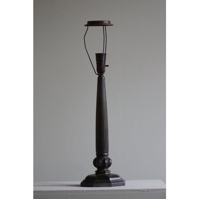 1920s Art Deco Danish Table Lamp, 1920s For Sale - Image 5 of 16