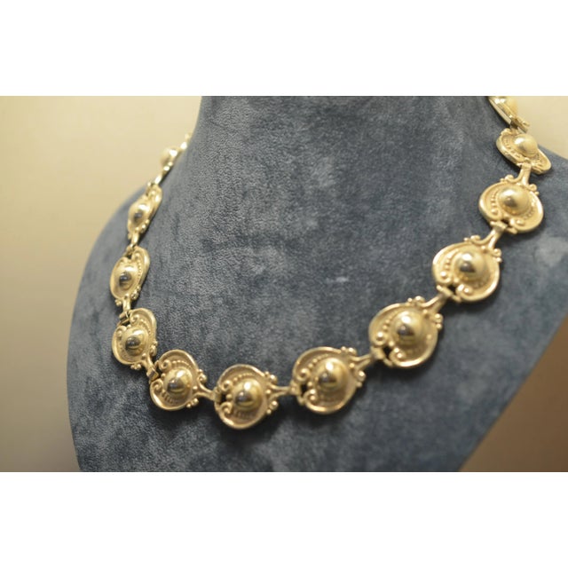 925 Silver Necklace and Bracelet by Margot de Taxco, 1940s, Set of 2 For Sale - Image 6 of 7