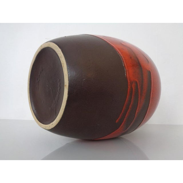 Large Pop Art Model 286-42 Vase in Glazed Lava Ceramic from Scheurich, Germany, 1970s For Sale - Image 17 of 18