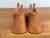 Wood Vintage Carved Wooden Human Hands Business Card Holder For Sale - Image 7 of 12