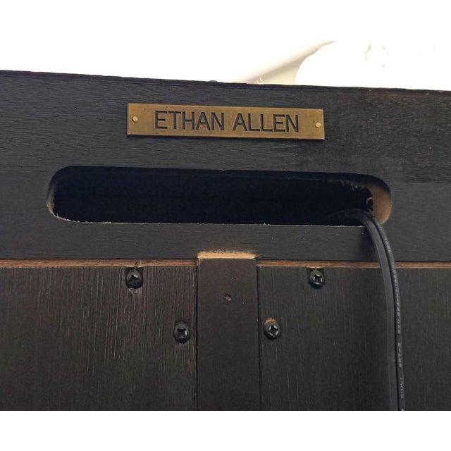 Ethan Allen Birkhouse Display Cabinet For Sale - Image 15 of 17