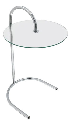 Chrome and Glass Side Drinks Table Tord Björklund, Circa 1970s 1980s
