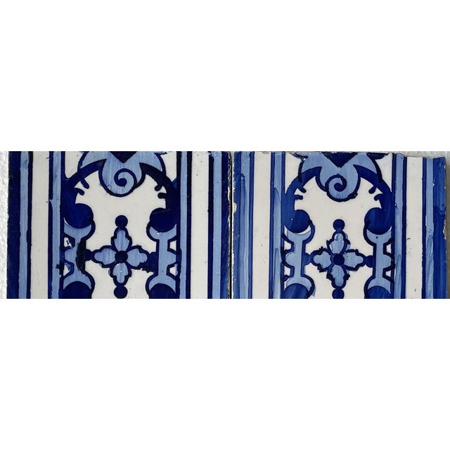 Earthenware Tiles, 1800s, Set of 32 For Sale - Image 6 of 8