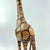 Wood Early 20th Century Giraffe Wood Sculpture on Custom Base For Sale - Image 7 of 11