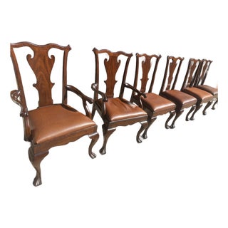 Set of 6 Henredon Ralph Lauren Dining Chairs For Sale