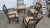 Traditional Vintage Cherry Baumritter Cherry Spindle Chairs Dining Room Set For Sale - Image 3 of 8