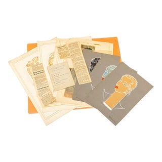 Ted Weidhaas Mixed Media Drawings and Ephemera, 11 For Sale