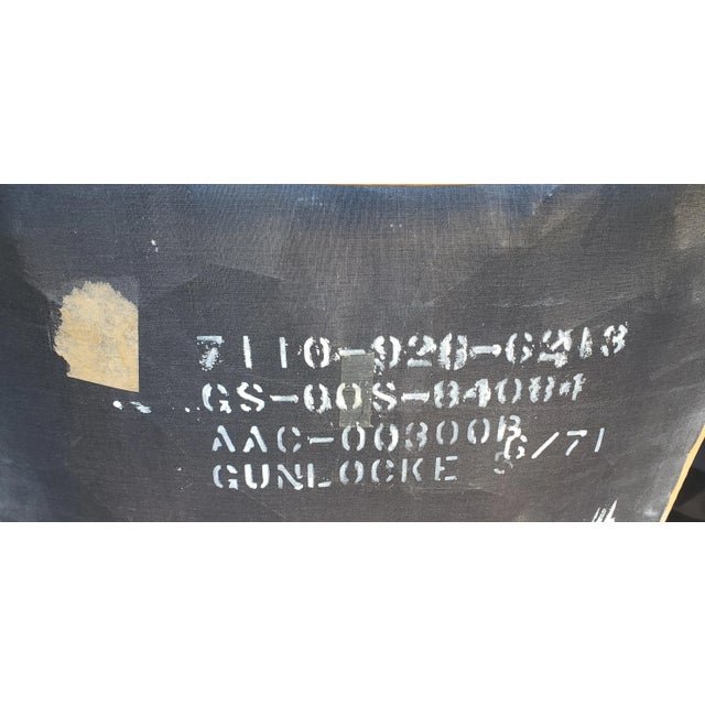 Pair of 1970s Gunlocke Fruitwood and Leather Armchairs For Sale - Image 9 of 10