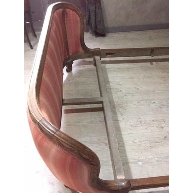 French Louis XVI Style Bed in Walnut, 1890s For Sale - Image 4 of 10