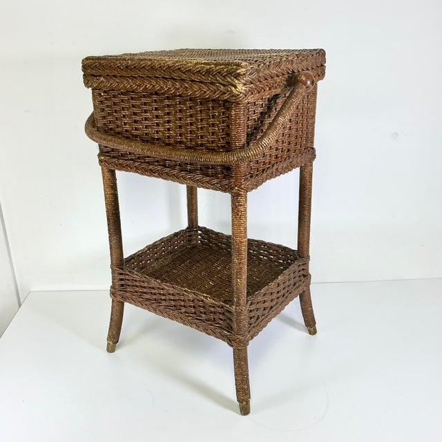 This wicker table is from the Heywood-Wakefield Co out of Massachusetts. Started in 1851 by xxxxxxx, they quickly became...