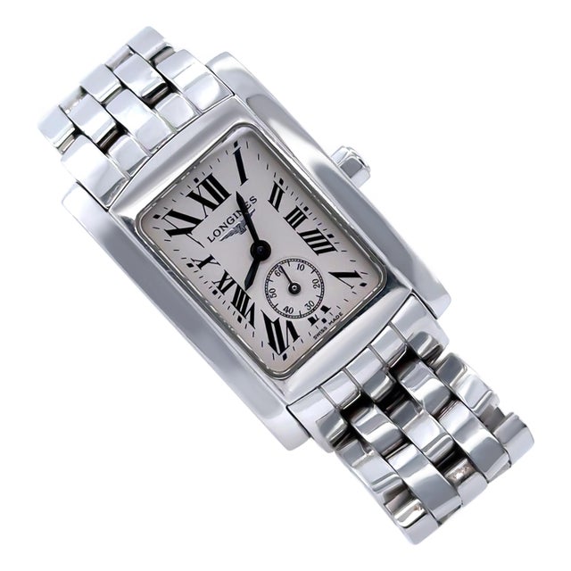 Longines DolceVita Stainless Steel Quartz Watch l5.155.4 For Sale