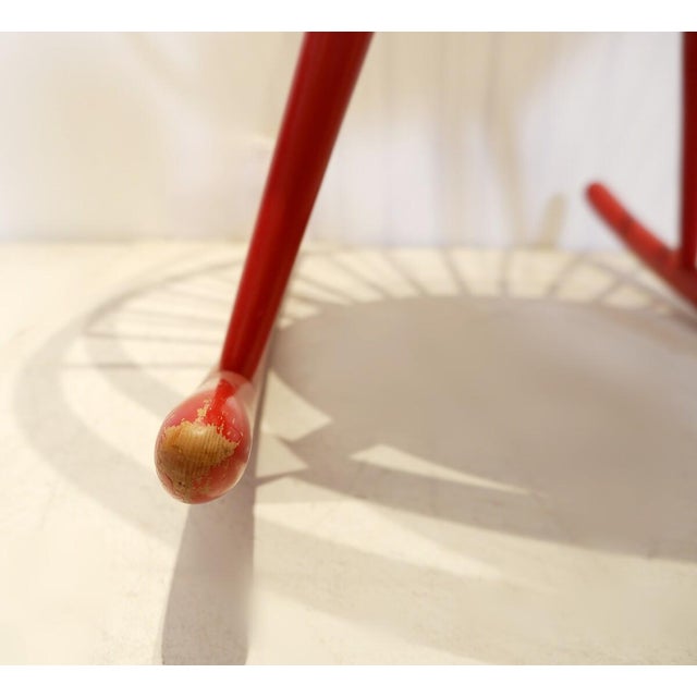 Vintage Circle Rocking Chair by Yngve Ekström for Stol AB Sweden, 1960s For Sale - Image 9 of 13